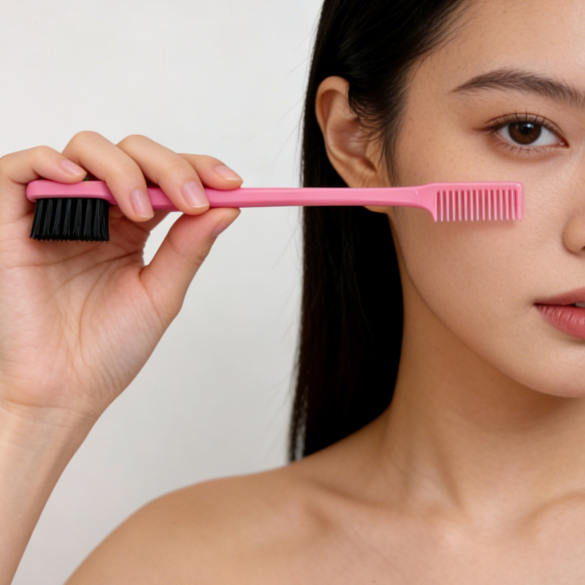 Dual-Ended Edge Control Brush