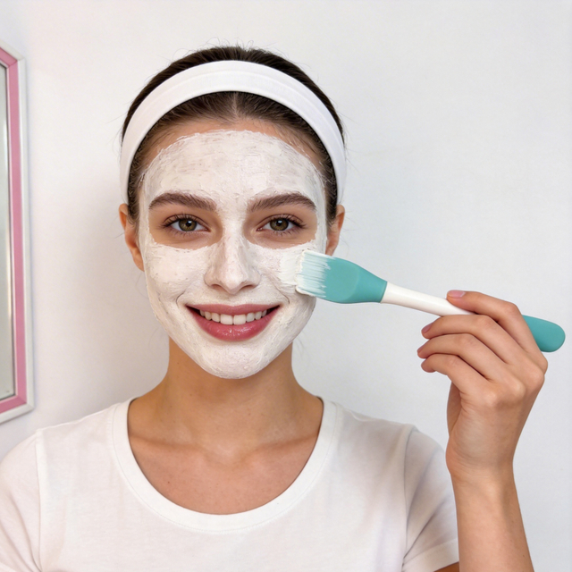 Dual-Ended Silicone Face Mask Brush