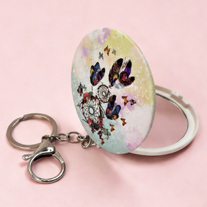 Pastel Dreamcatcher Print Compact Mirror