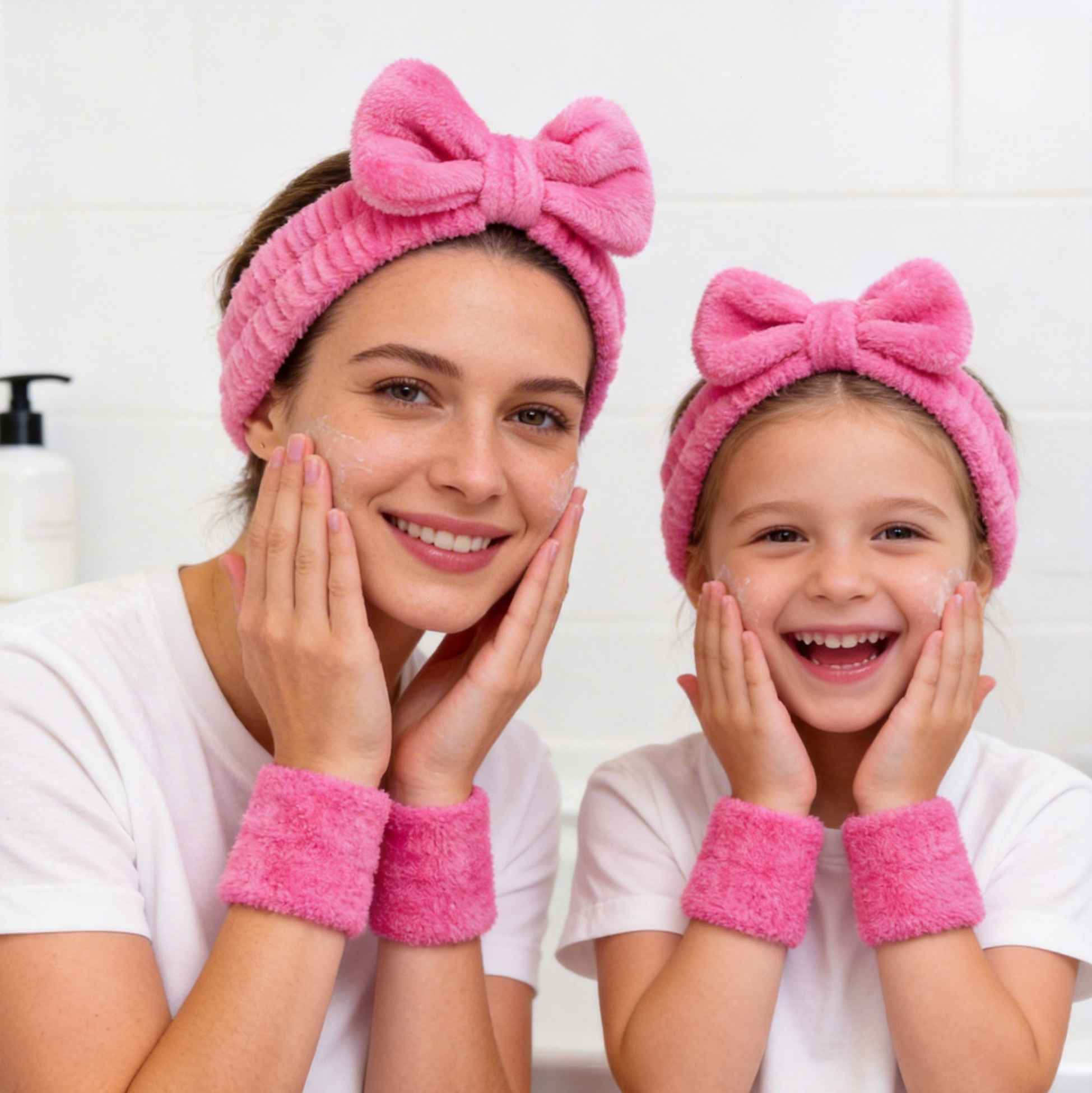 Pink Bow Skincare Set