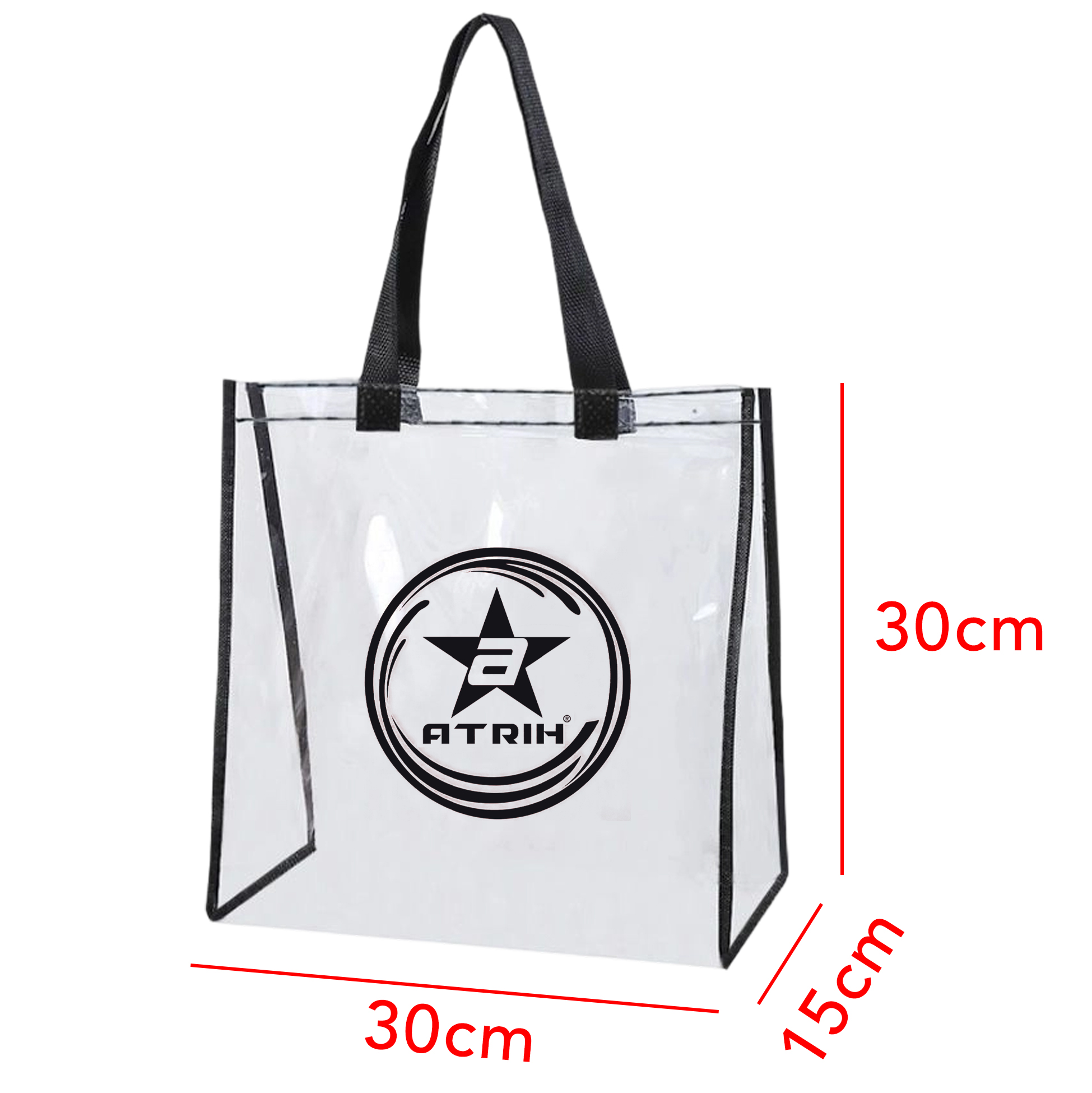ATRIH Clear Tote Bag