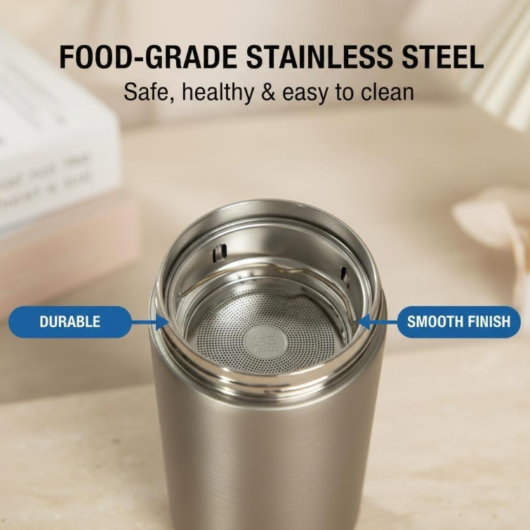 350ML Tea Strainer Stainless Steel Thermos