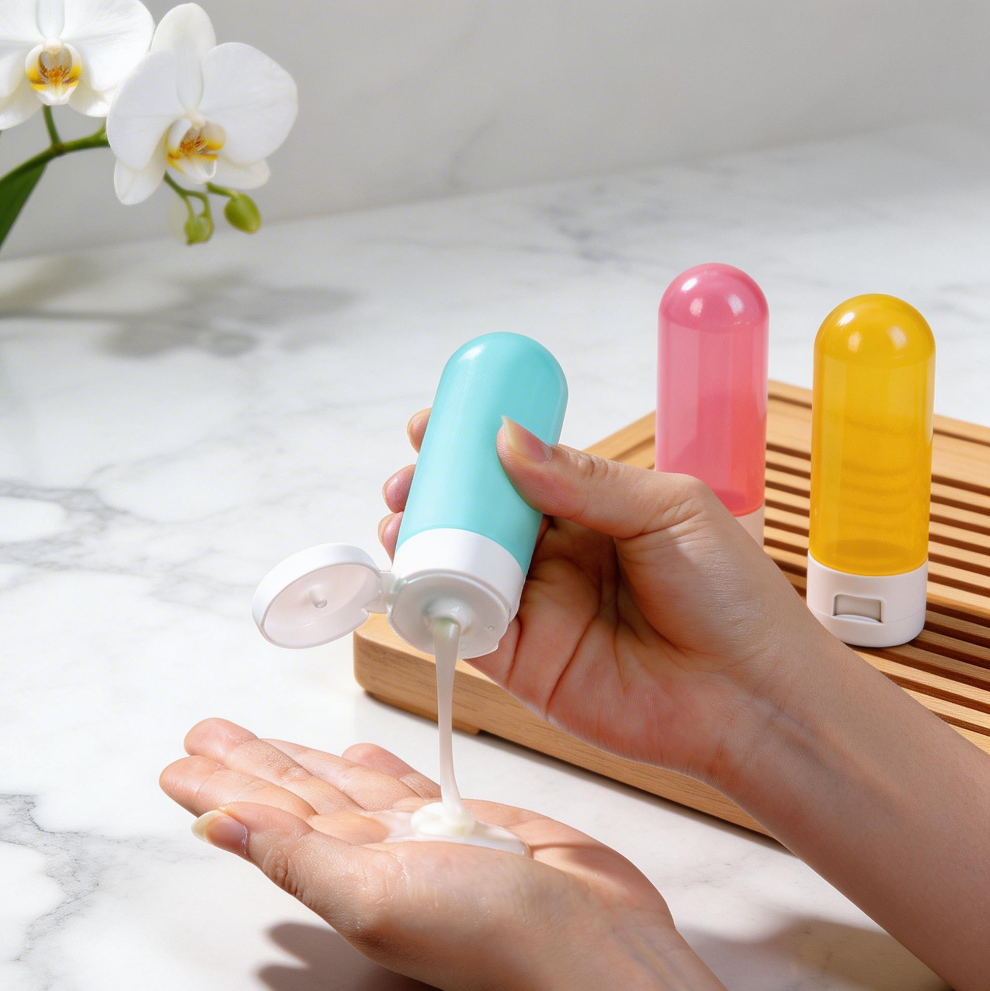 10pcs Travel Bottles Set