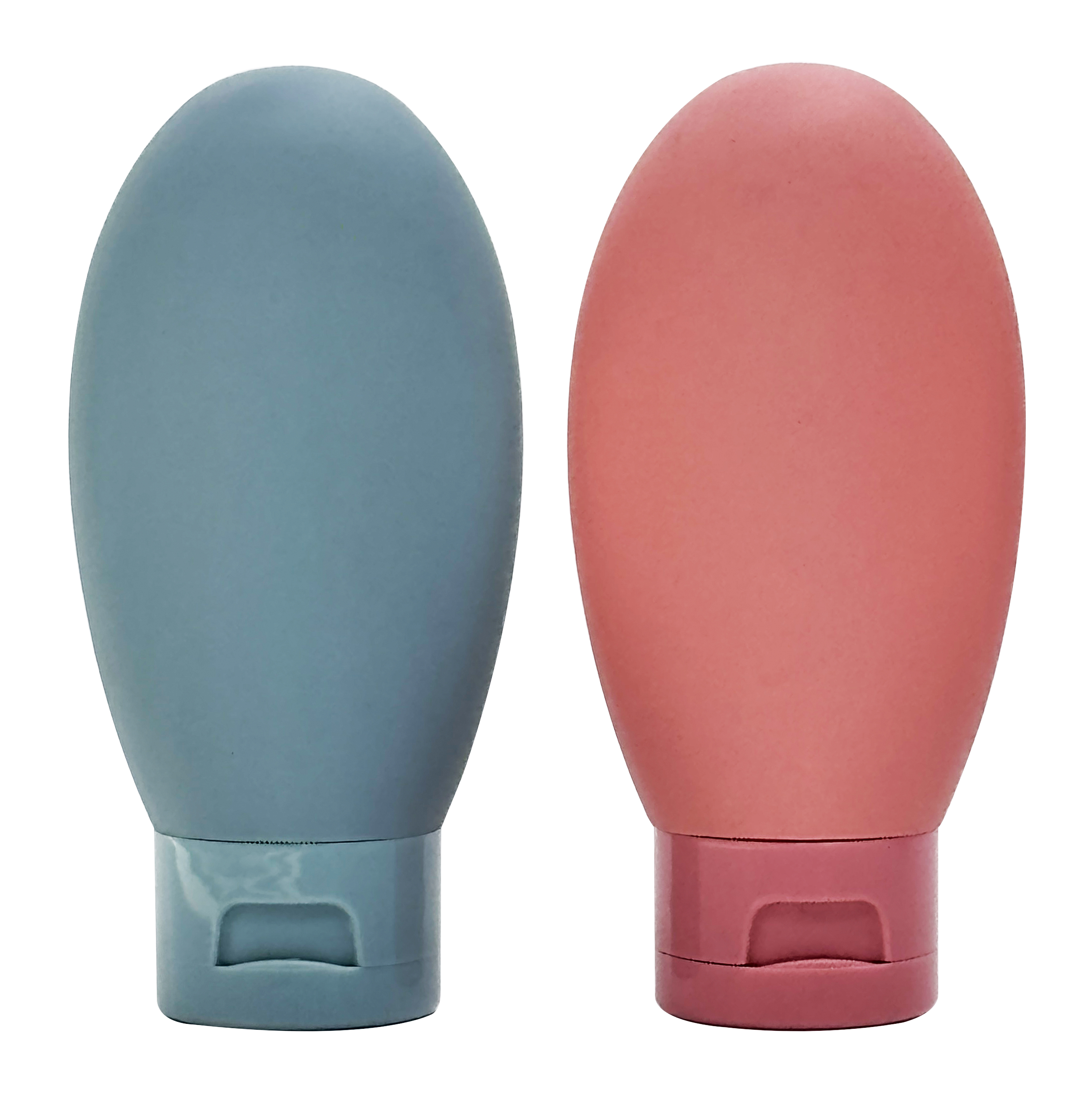 Leak-Proof Refillable Travel Squeezable Containers
