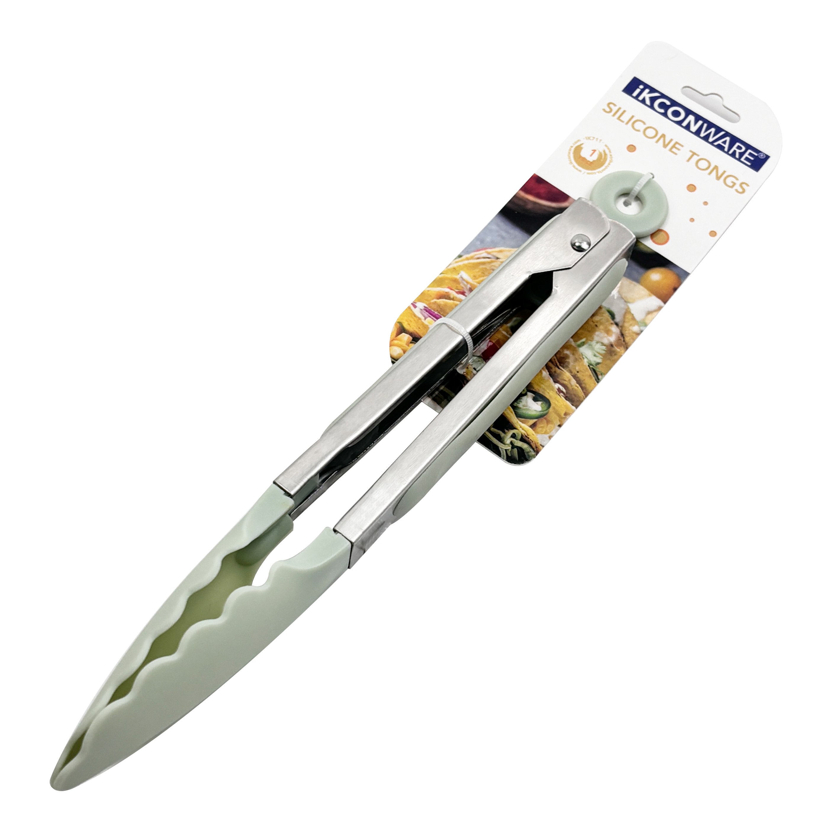 Stainless Steel Silicone Tongs