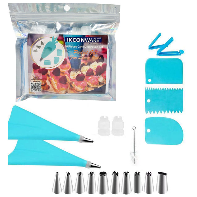20-Piece Cake Baking Tools Set