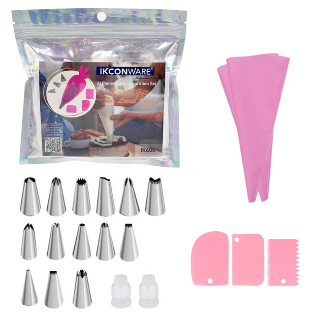 21-Piece Cake Baking Tools Set