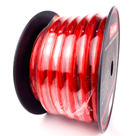 0 Gauge 50ft OFC 100% Copper Car Audio Power Cable Wire