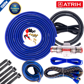 4 Gauge Amplifier Installation Wiring CCA Kit Set 