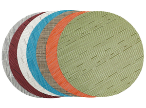 Teslin Placemats, Heat-Resistant Non-Slip Table Mats (Set of 4) – Waterproof, Easy To Clean, Durable for Indoor & Outdoor Dining