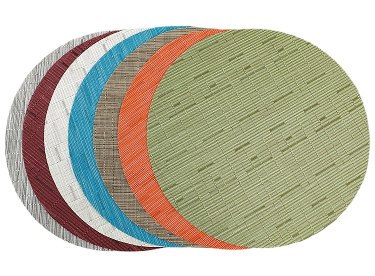 Teslin Placemats, Heat-Resistant Non-Slip Table Mats (Set of 4) – Waterproof, Easy To Clean, Durable for Indoor & Outdoor Dining
