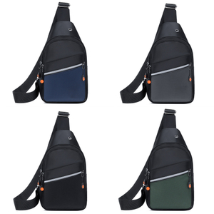 Waterproof Sling Bag Crossbody Backpack for Men, Lightweight Chest Shoulder Bag with Multiple Pockets