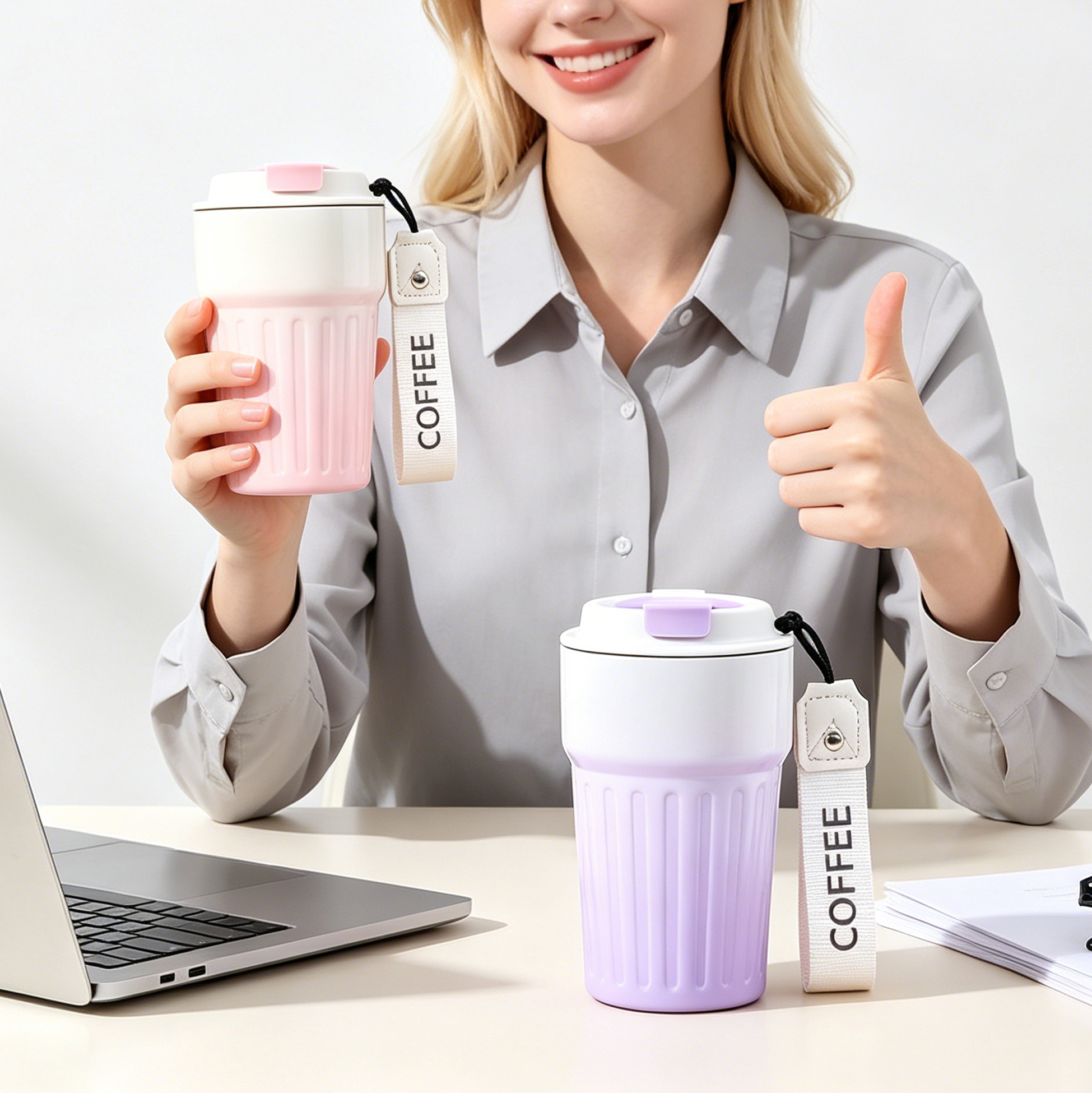 370ML Stainless Steel Vacuum Insulated Coffee Mug