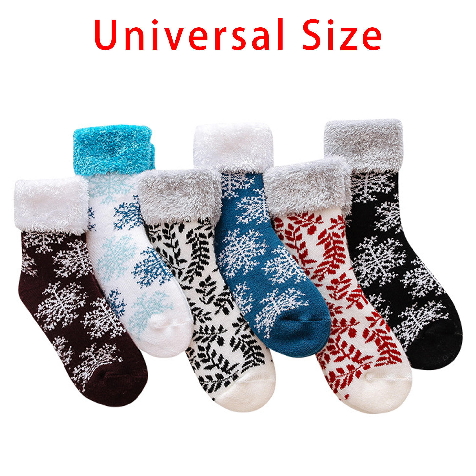 Winter Fleece Lined Socks