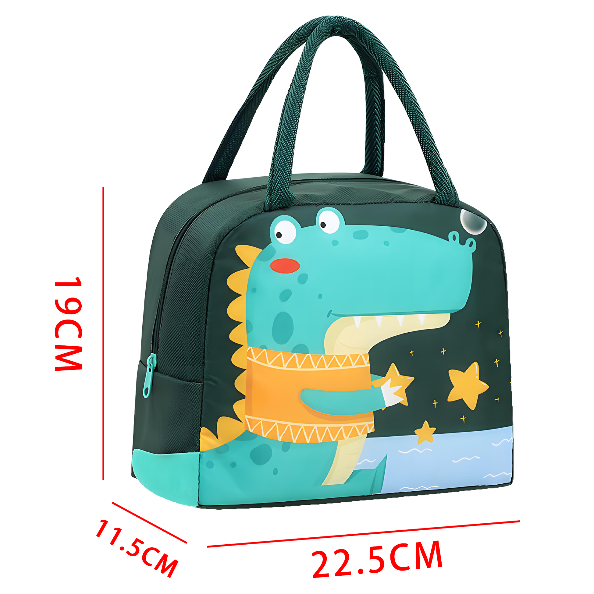 Crocodile Themed Kids Lunch Bag