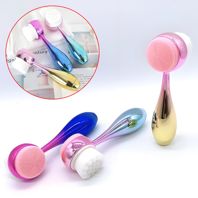 Manual Silicone Facial Cleansing Brush