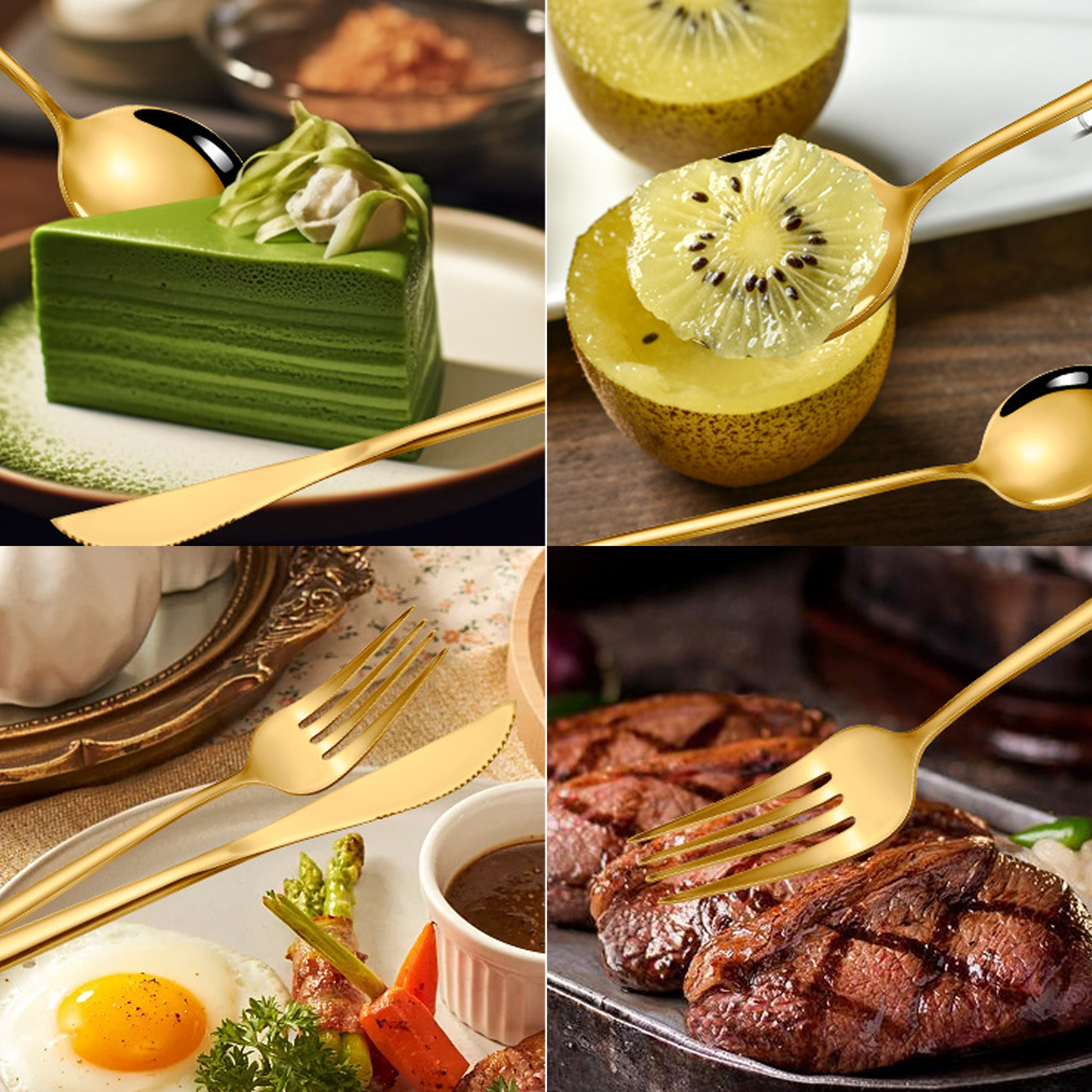 4-pcs Stainless Steel Cutlery Set