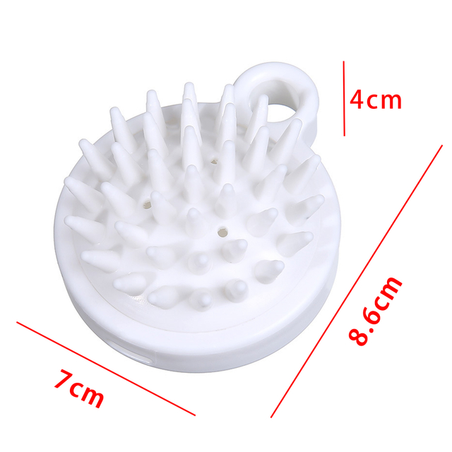 Silicone Scalp Massage And Shampoo Brush