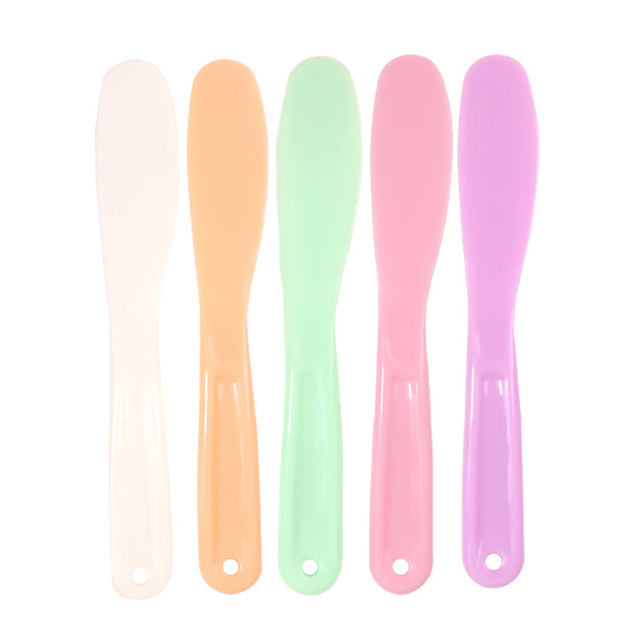 PP Makeup Mixing Spoon Scraper Spatula