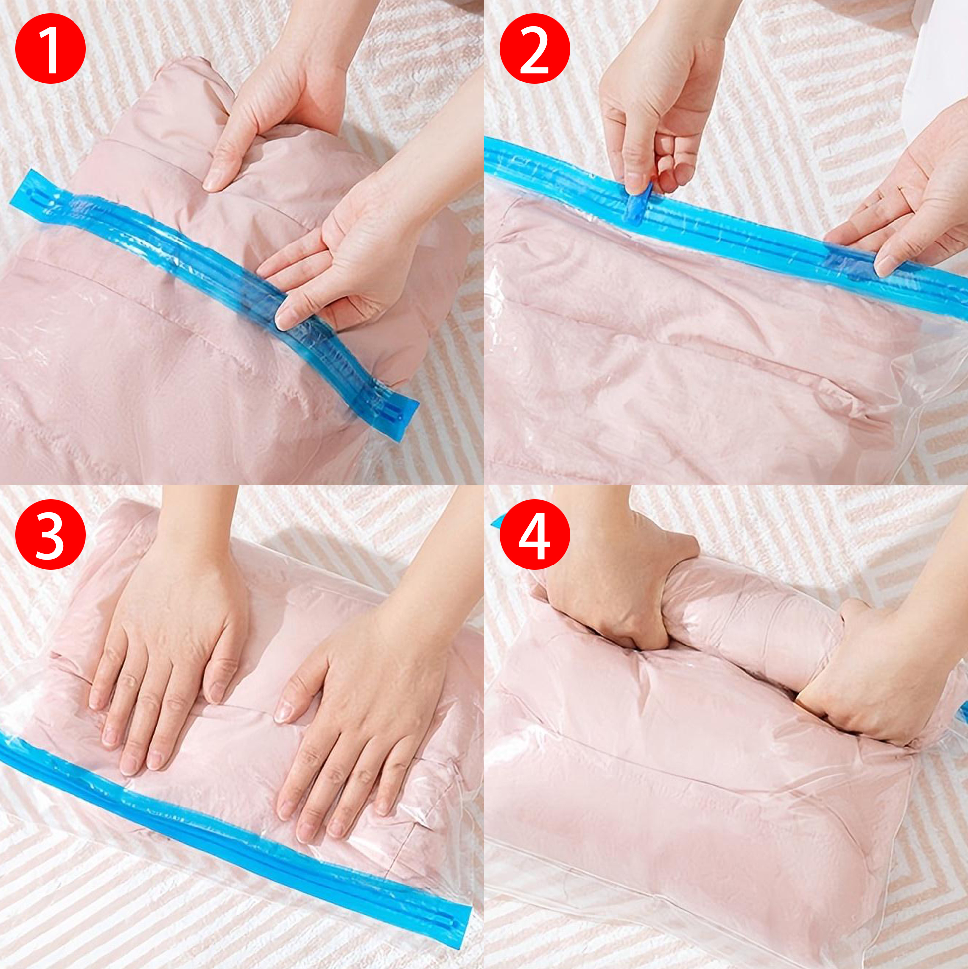 Transparent Vacuum Seal Storage Bags 