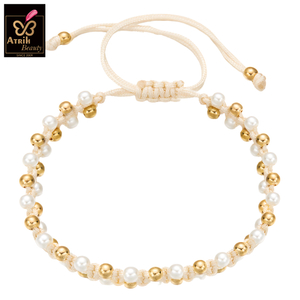 Adjustable Beaded Bracelet 