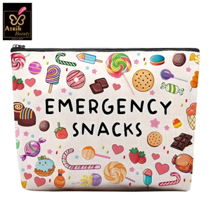 Emergency Snacks Zipper Pouch