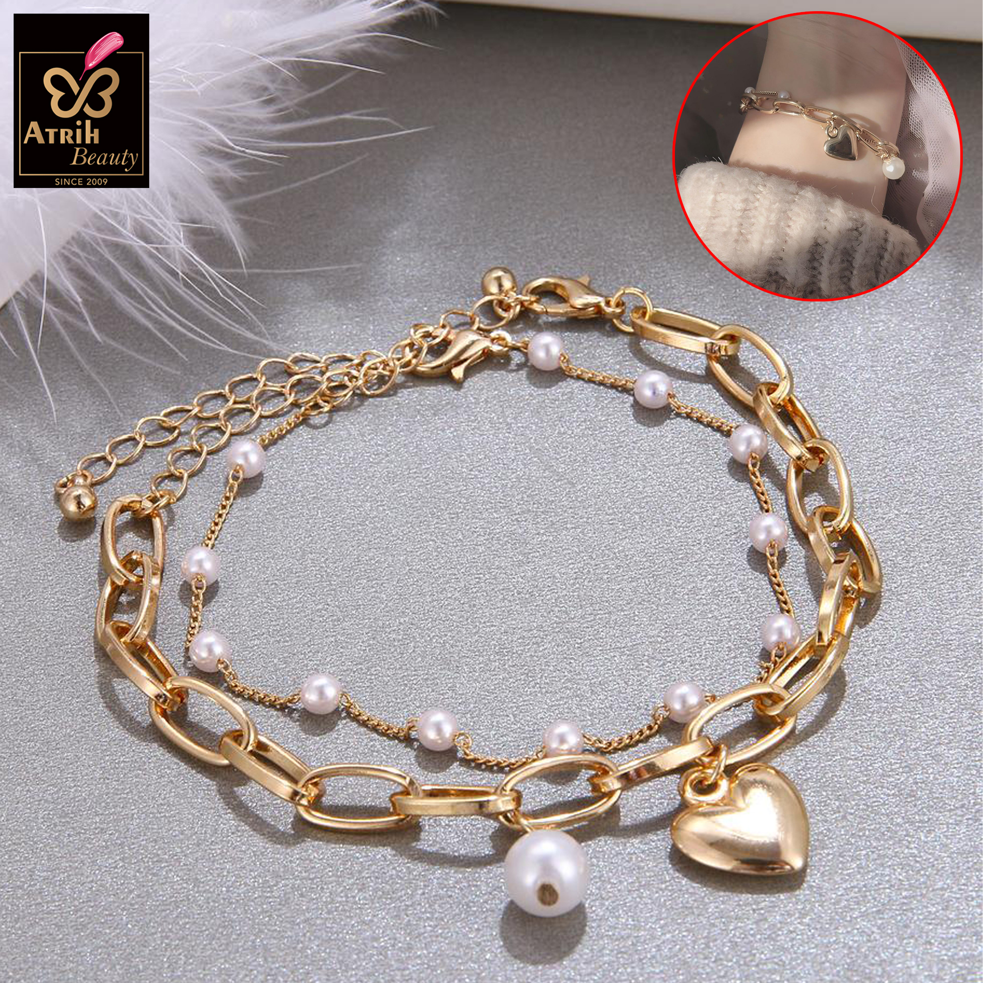 Beaded Necklace Set 