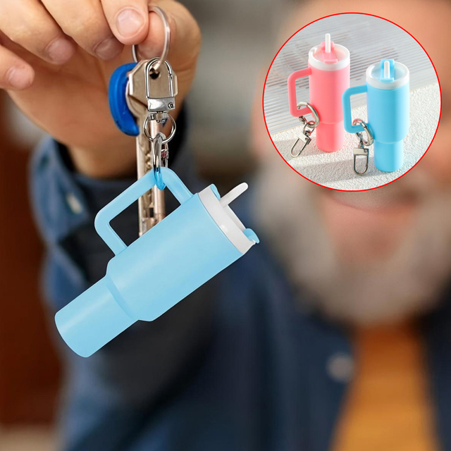 Mini Portable Hand Sanitizer Keychain