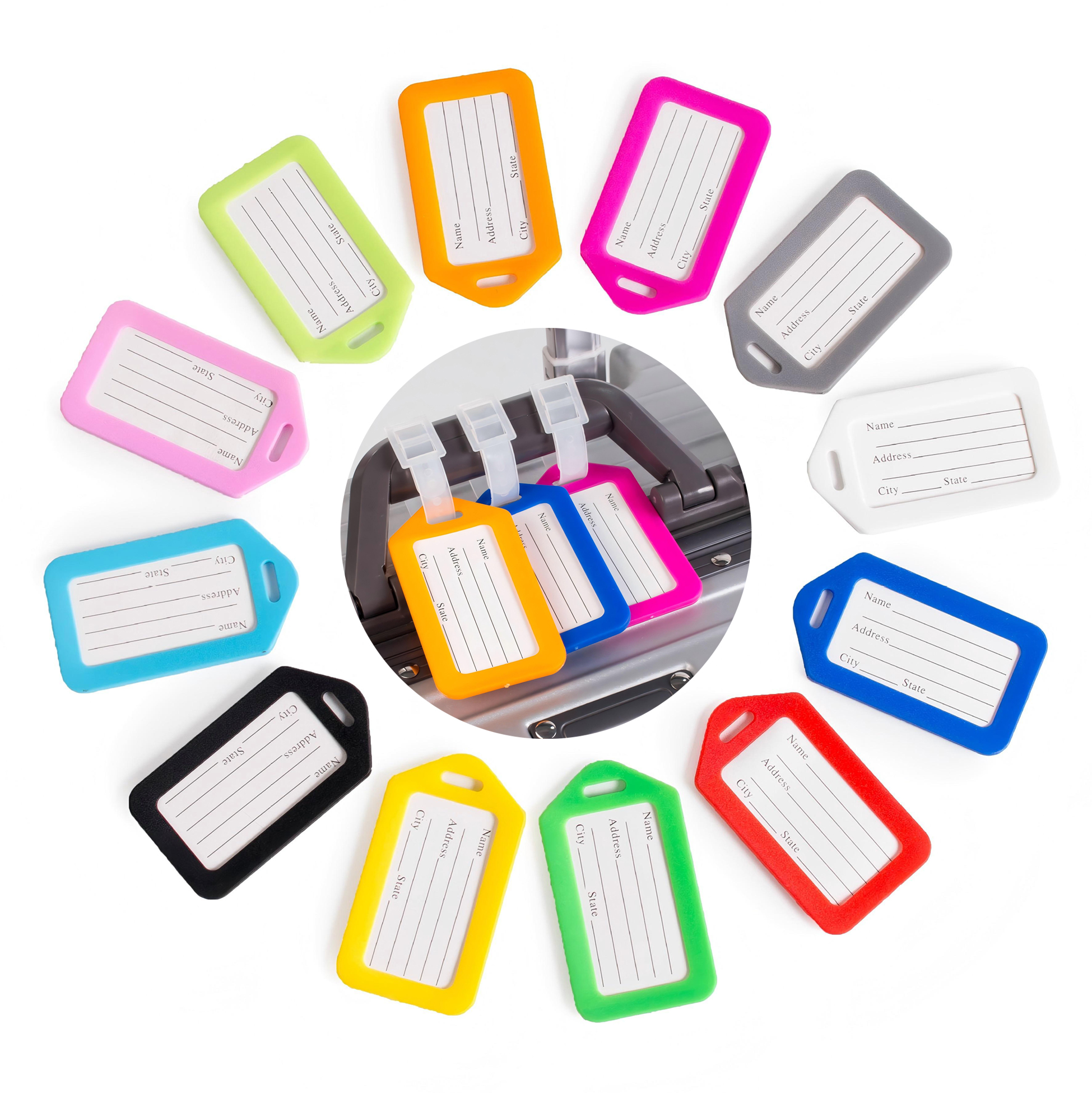Silicone Luggage Tag 