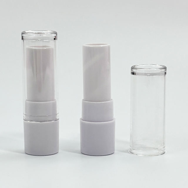 Transparent-sleeve Lipstick Stick Holder Refillable Clear Lipstick Tube