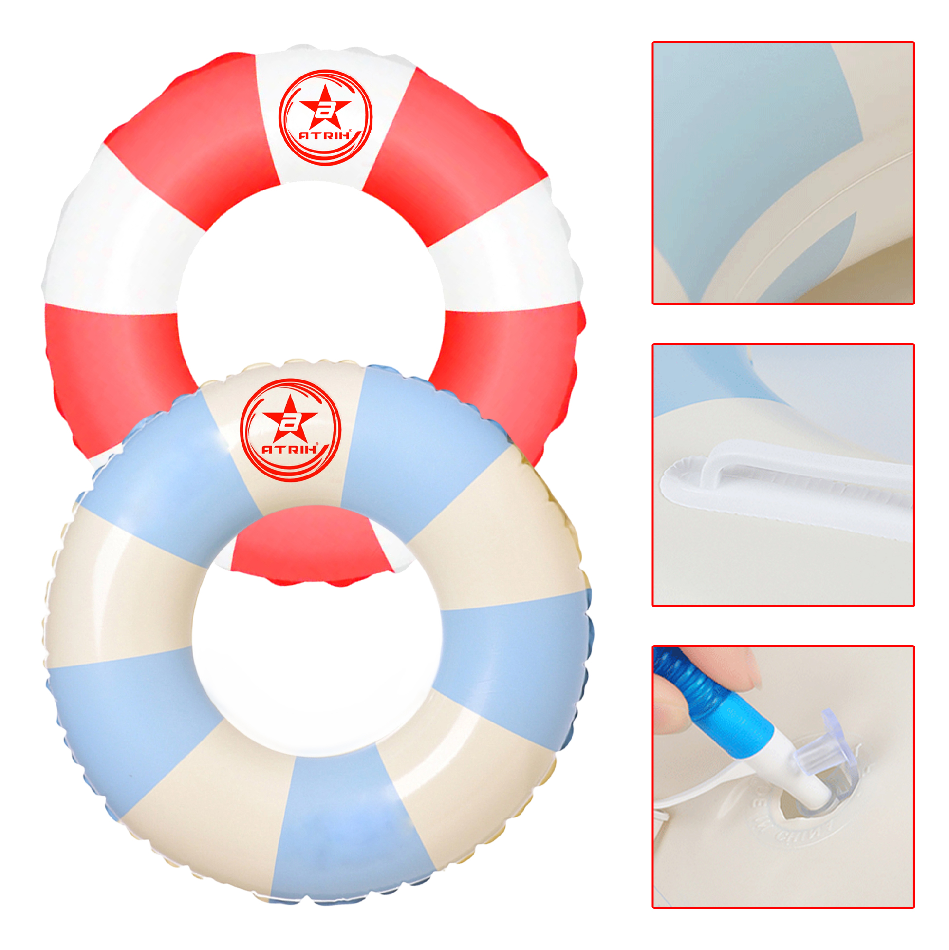 80cm Inflatable Swim Ring