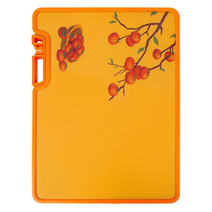 Dual-Sided Cutting Board with Built-in Knife Sharpener & Garlic Grinder