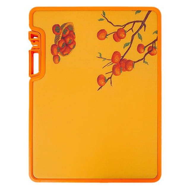 Dual-Sided Cutting Board with Built-in Knife Sharpener & Garlic Grinder