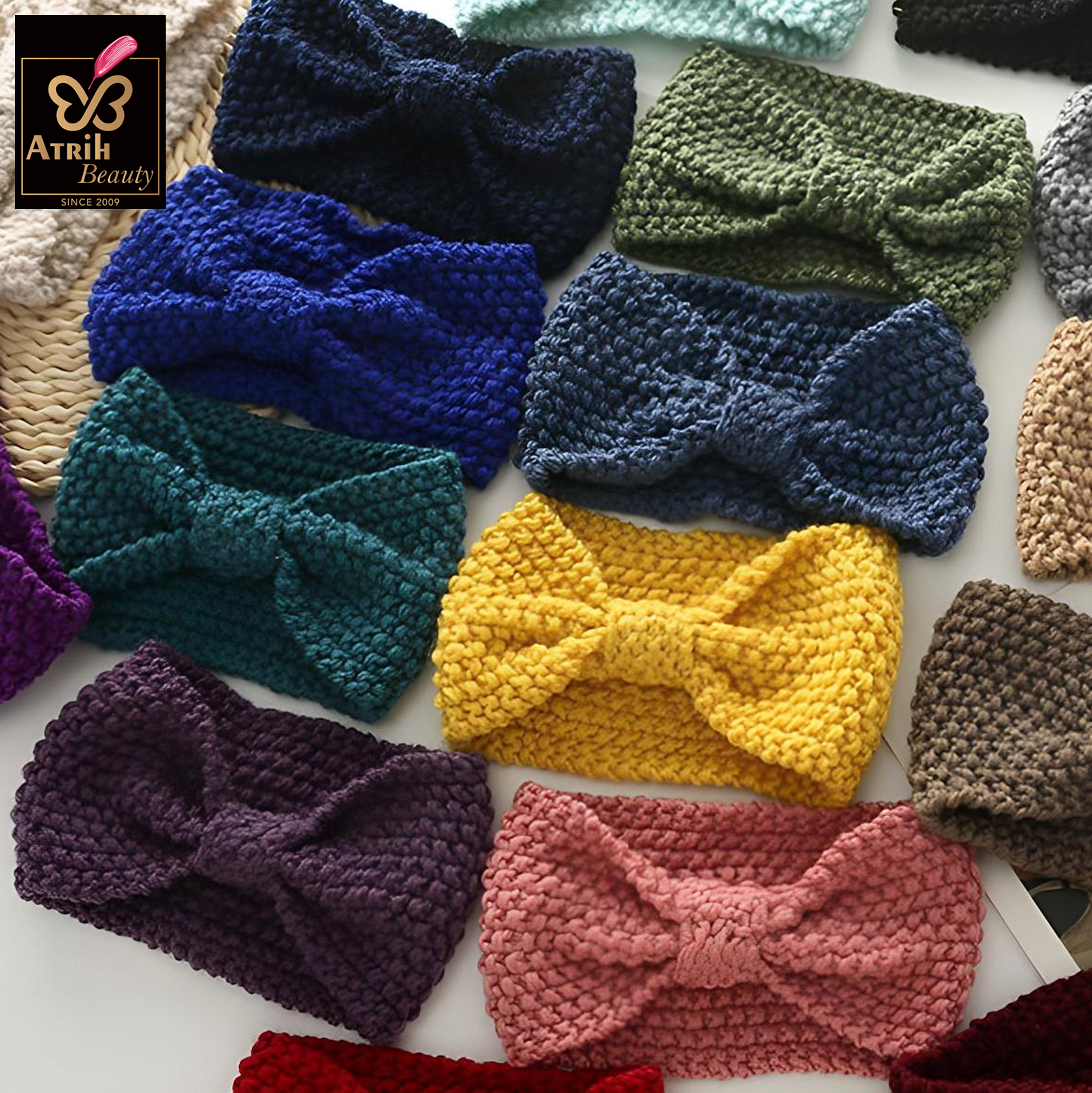 Crocheted Knotted Headband