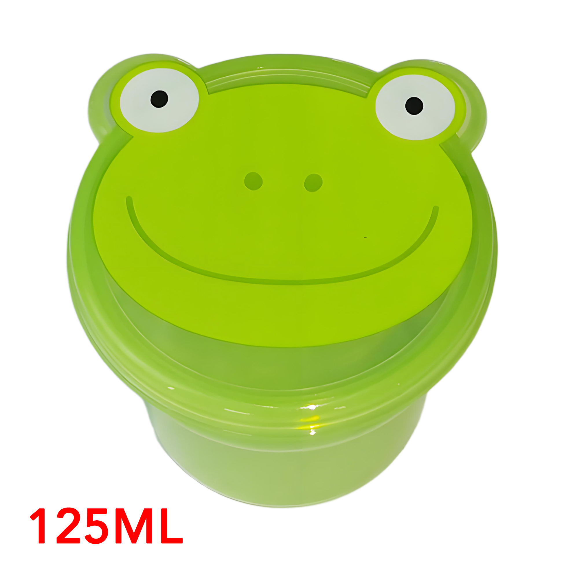 Plastic Food Storage Container with Adorable Animal Lid