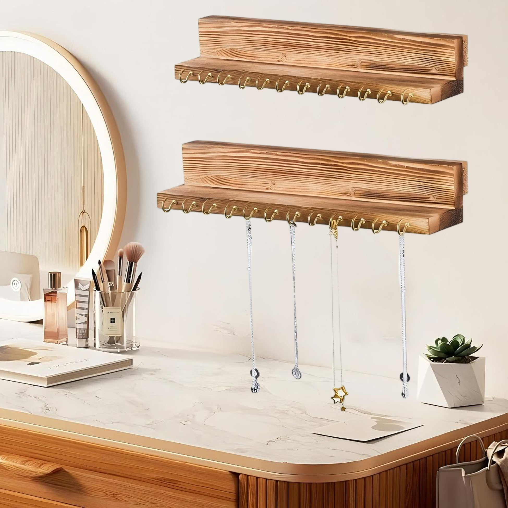Wall Mounted Jewelry Organizers