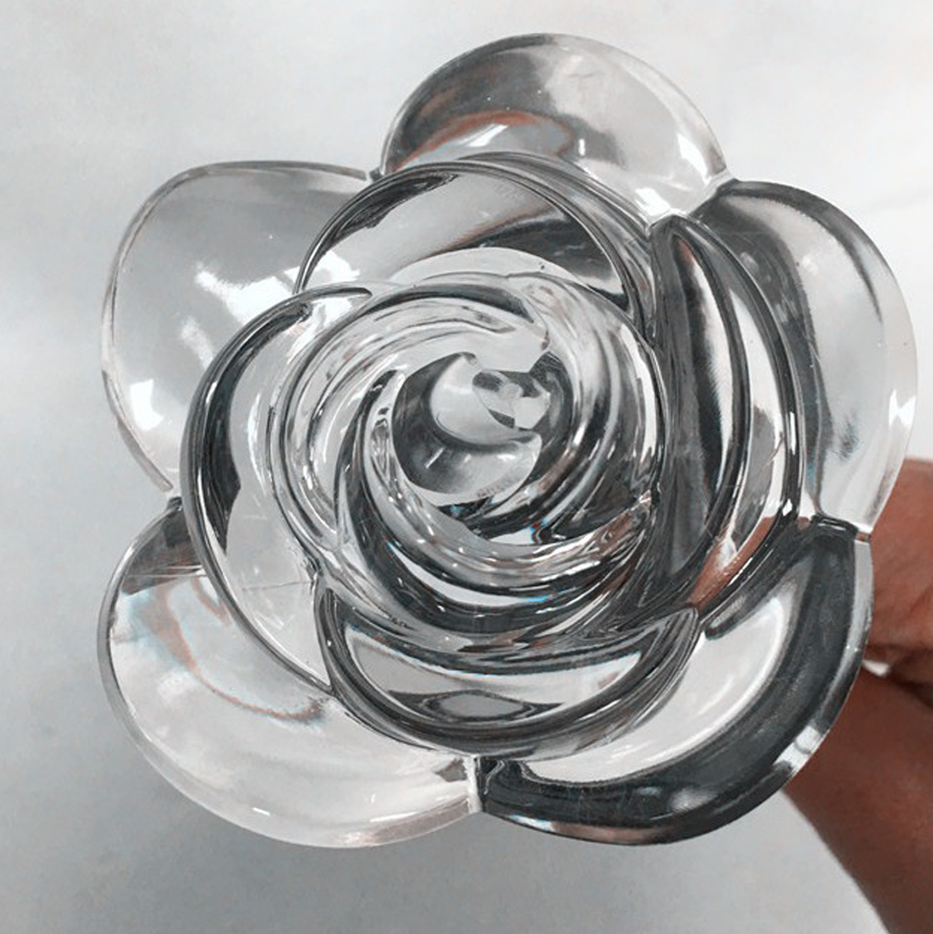 Solar Powered Crystal Rose Garden Light