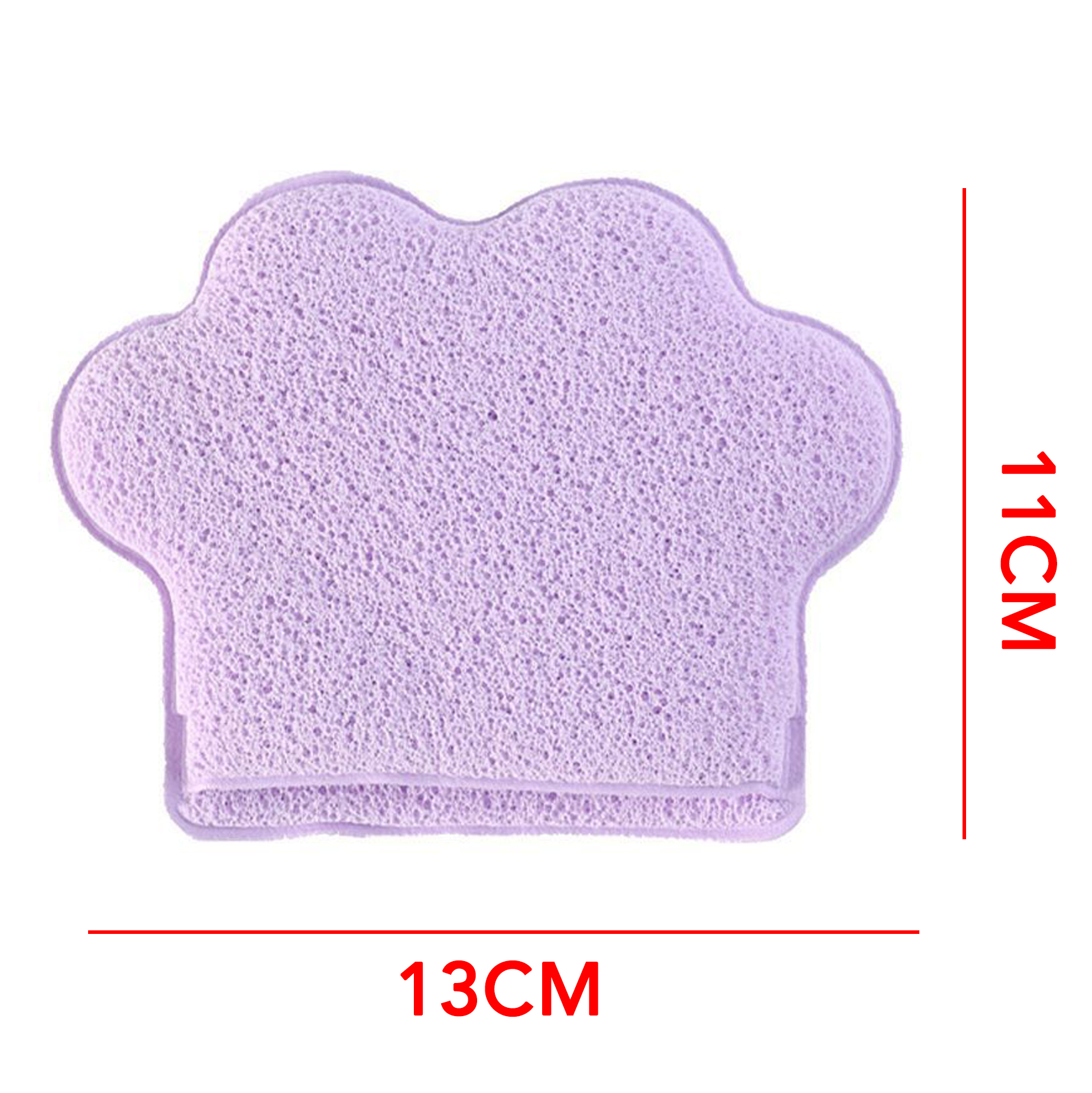 Cat Paw Shaped Facial Cleansing Sponge