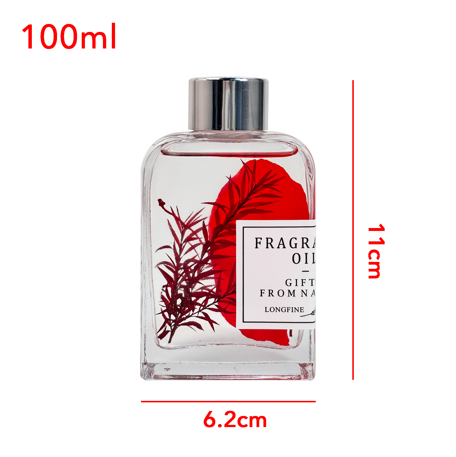 Floral - Infused Fragrance Oil Bottle