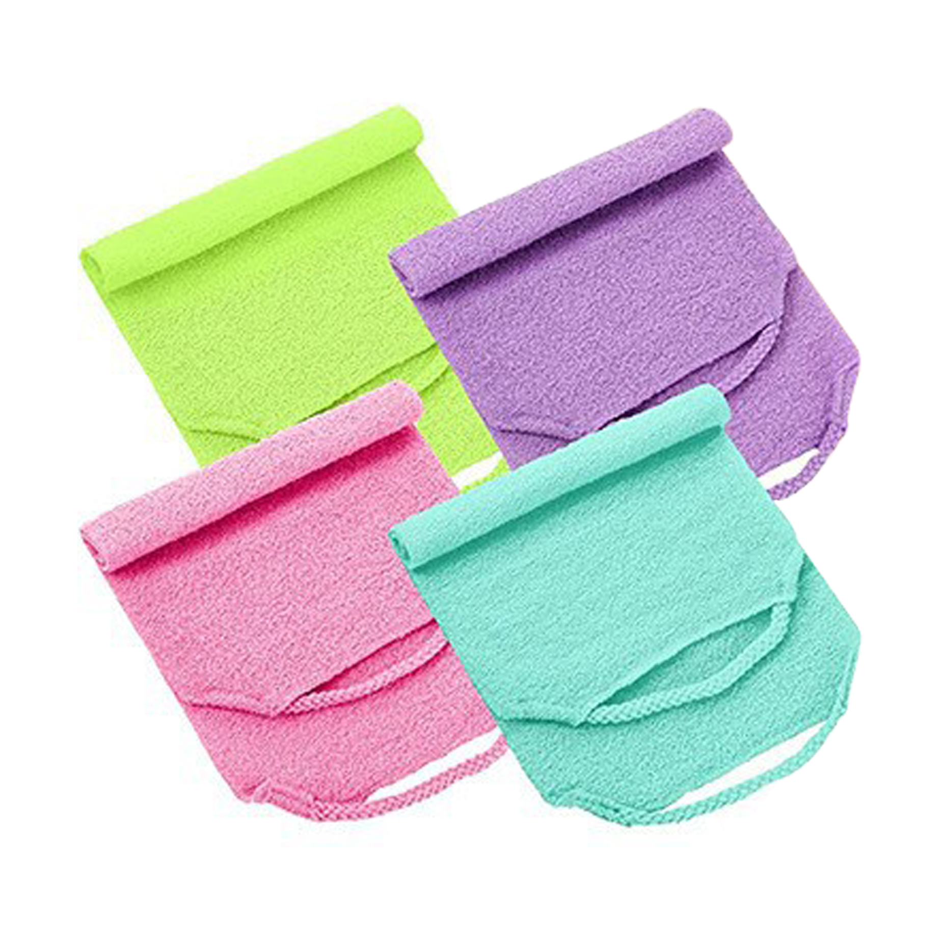 Long Exfoliating Bath Towel