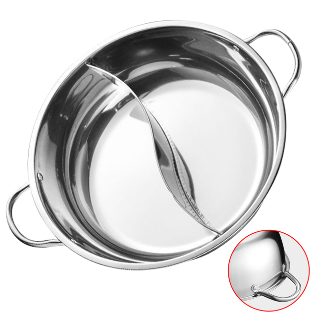 Stainless Steel Dual-Flavor Hot Pot