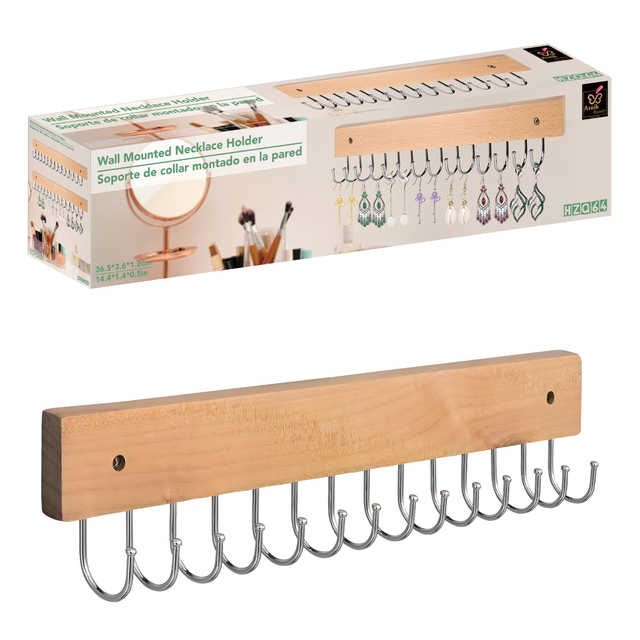 Wall Mounted Necklace Holder