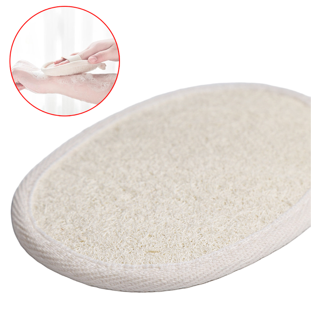 Natural Loofah Exfoliating Bath Mitt