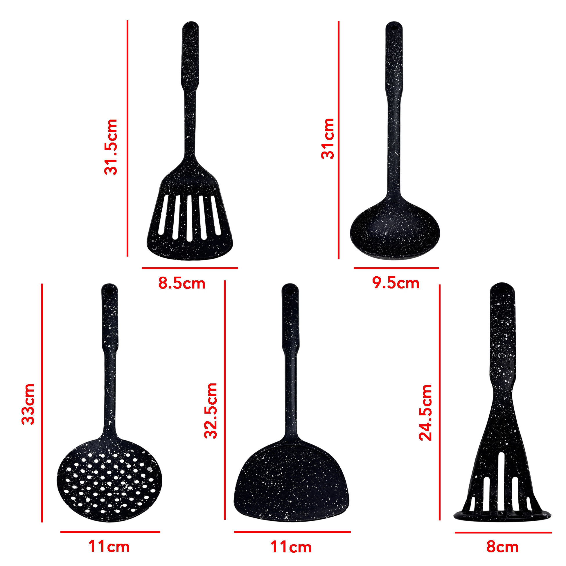 5-Piece Kitchen Utensil Set