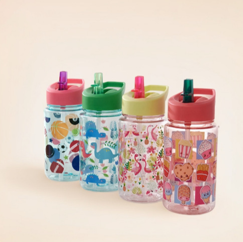 Colorful Plastic Water Bottles with Handle