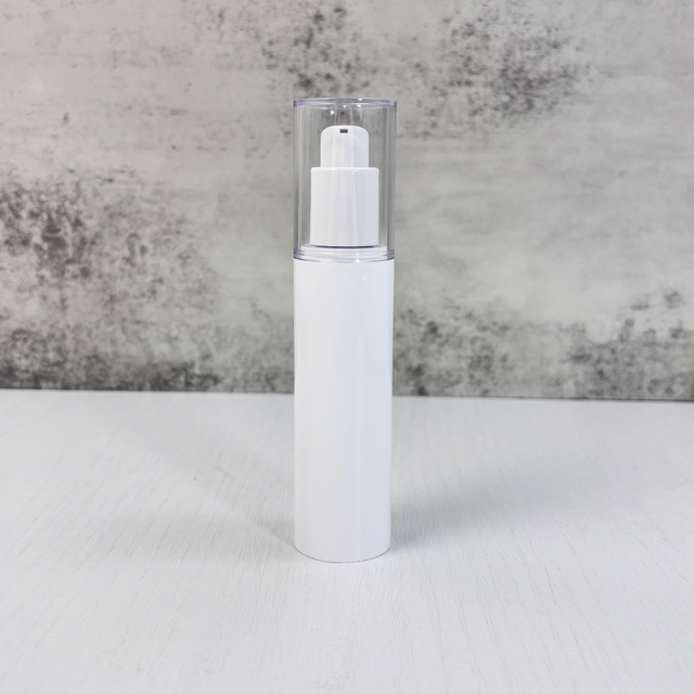 White Airless Lotion Pump Bottle