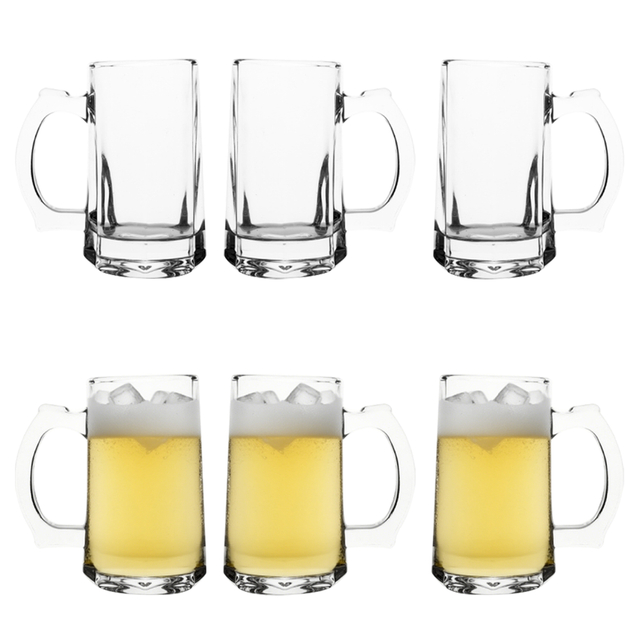 6-Piece Classic Beer Mug Set