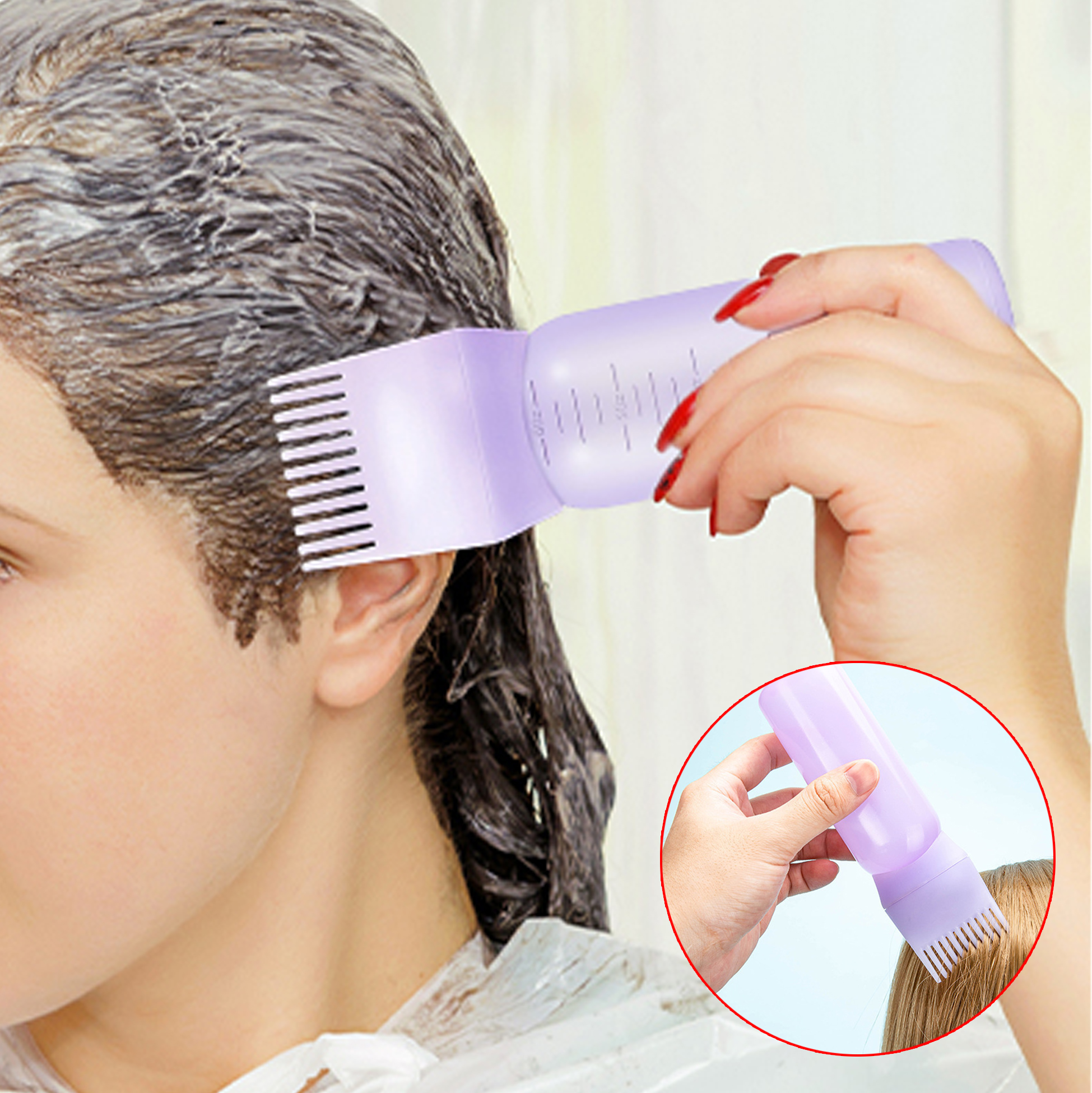 Hair Dye Application And Scalp Care Set
