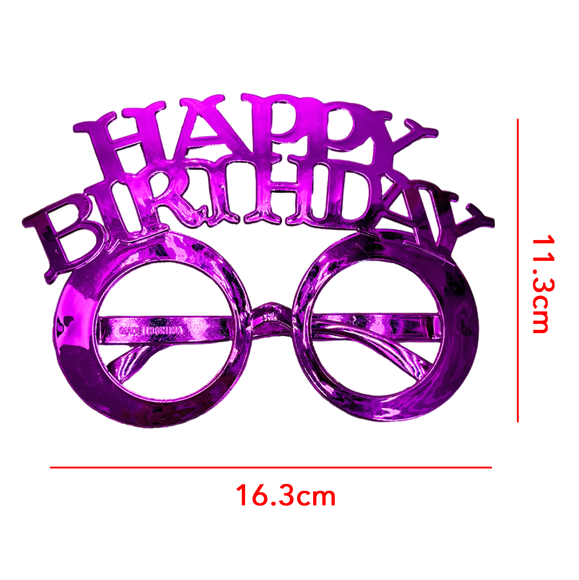"Happy Birthday" Party Glasses Set