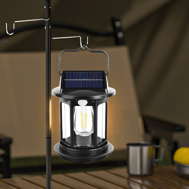 Solar-Powered Lantern LED Garden Light
